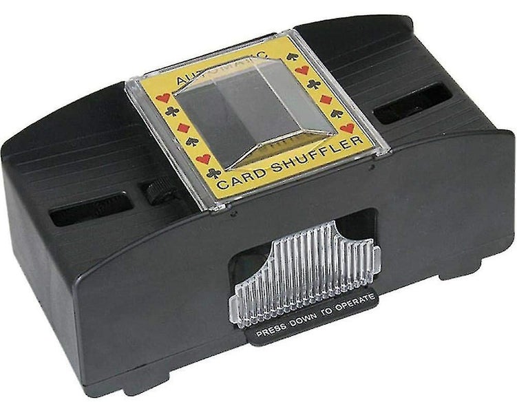 Automatic Shuffler Wooden Playing Cards Card Shuffler Electric Carousel 1