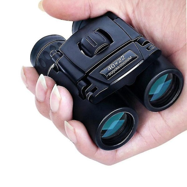 40x 22 Hd Powerful Binoculars Folding Mini Telescope Bak4 Fmc Optical For Hunt Carousel 1