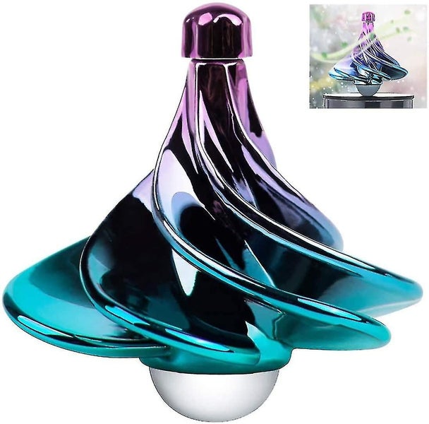 Wind Gyro Spinning Gyro Desktop Gyro Stress Relief Toy For Adults Carousel 1