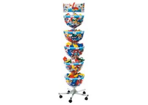 Viking Toys - Vehicles and Bowl Display Stand Carousel 1