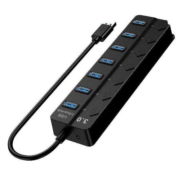 Hub Splitter 3.0usb 7-port Hub Splitter One Drag Seven Ex tender Independent K Carousel 5