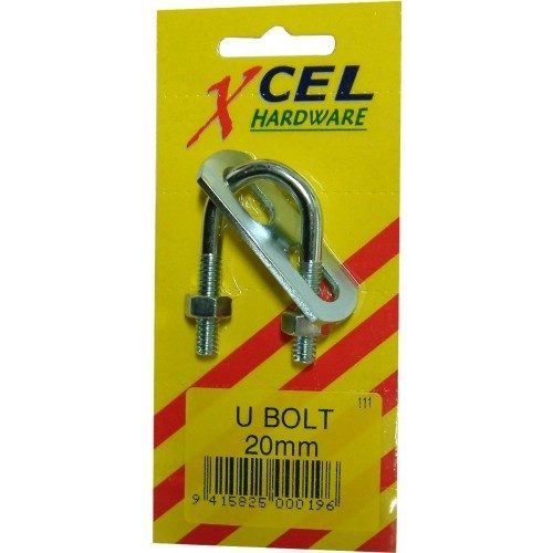 Bolts "U" Zinc 25mm (1) Carousel 1