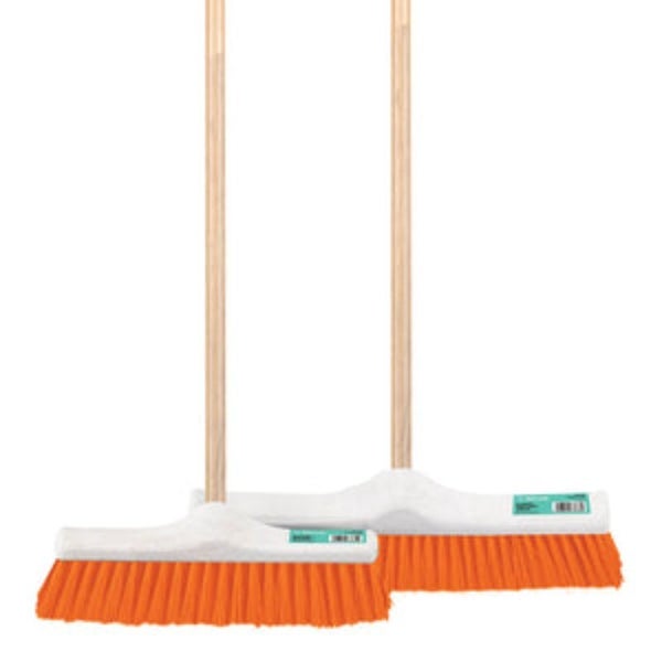 Platform Broom Stiff Bristles with Handle 40cm Truper Carousel 1