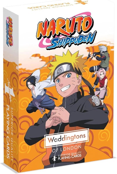 Waddingtons Playing Cards - Naruto Carousel 1