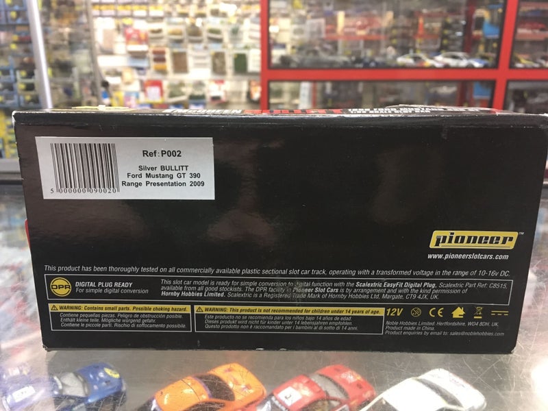 1/32 PIONEER STEVE McQUEEN BULLITT 1968 FORD MUSTANG 390 GT 'THE SILVER BULLITT' Carousel 2