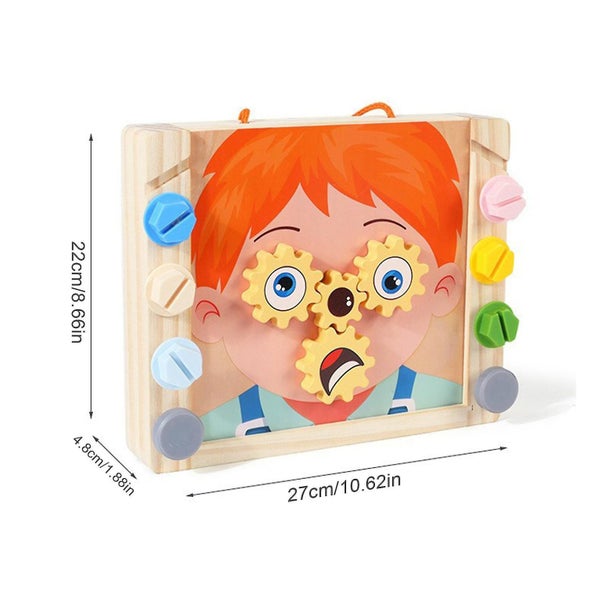 Smiley Boy Assembles Building Blocks Puzzles Children's Creativity Toys Multi- Carousel 2