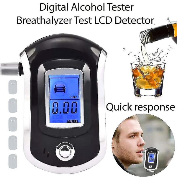 Digital Breath Alcohol Tester Breathalyzer Alcohol Breath Tester Alcohol Detec Carousel 1