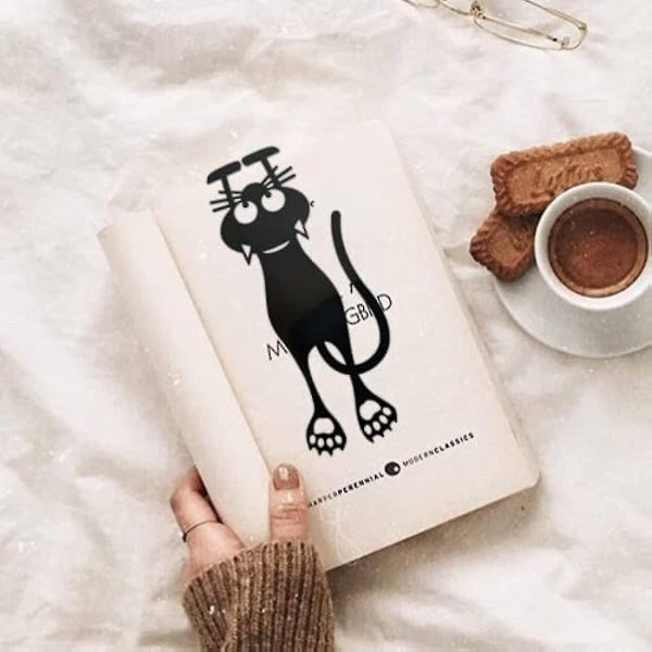 Curious Cat Bookmark Locate Reading Progress With Cute Cat Paws 3d Pvc Cat Pla Carousel 2
