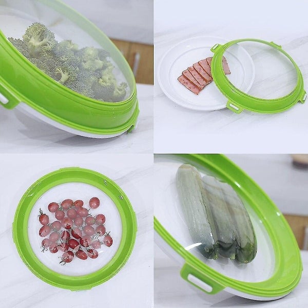Reusable Food Preservation Tray Creative Plastic Food Storage Container Storage Carousel 2