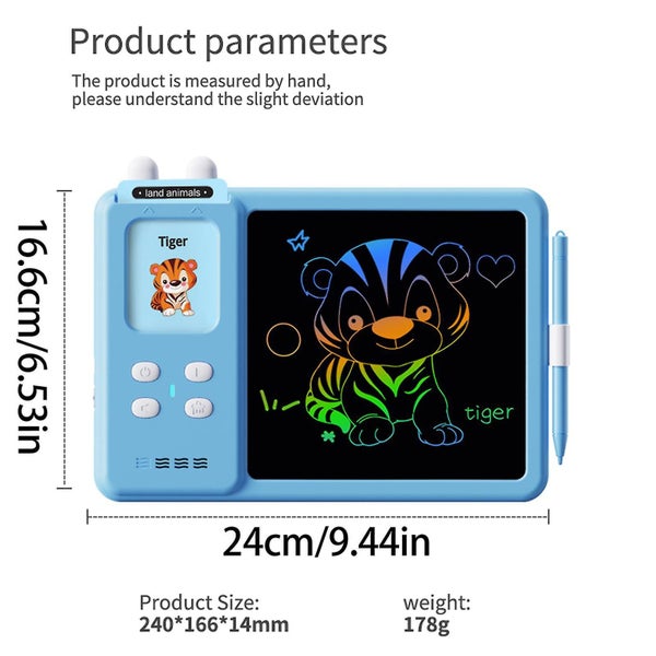 Painting Machine Machine Recognizes Children's Card-in Knowledge Words Puzzle64325302929411111