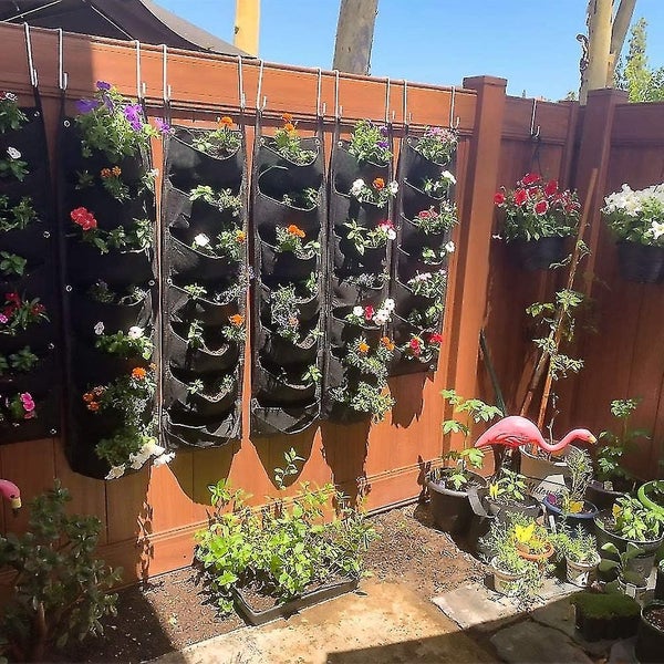 Plant Bags - Space-Saving Wall Hanging Planting Bags for Your Garden and Fence P Carousel 5