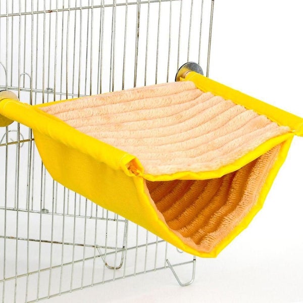 Bird Hammock Parrot Hammock Plush Winter Warm Hamster House Hanging Hammock Bi Carousel 1
