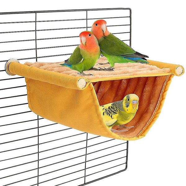 Bird Hammock Parrot Hammock Plush Winter Warm Hamster House Hanging Hammock Bi Carousel 5