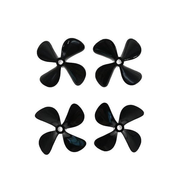 4 Blades For Rc Boat 55mm 4pcs Cw Ccw 4-blade Plastic Propeller For Rc Model Carousel 1