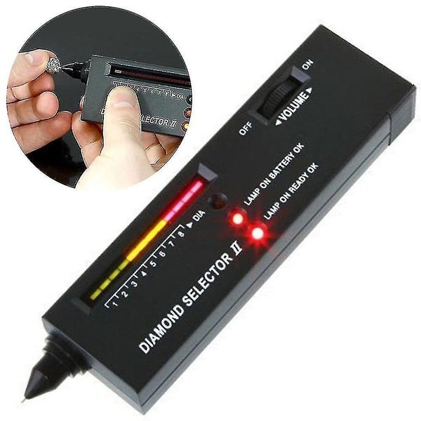 Thermal Conductivity Meter Diamond Selector Ii Gold Test Kit With Gemstone Pen Carousel 1