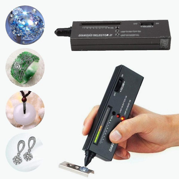 Thermal Conductivity Meter Diamond Selector Ii Gold Test Kit With Gemstone Pen Carousel 2