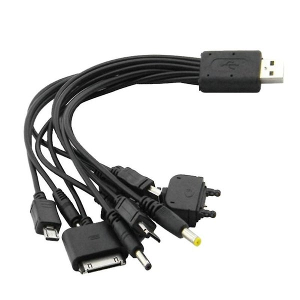 Portable Usb 10 In 1 Charge Cable Multi Charger Cable Compatible With A Wide R Carousel 1