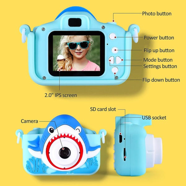 Kids Camera upgrade Hd Digital Camera For Toddlers Kid Camera Toys Children's Carousel 2