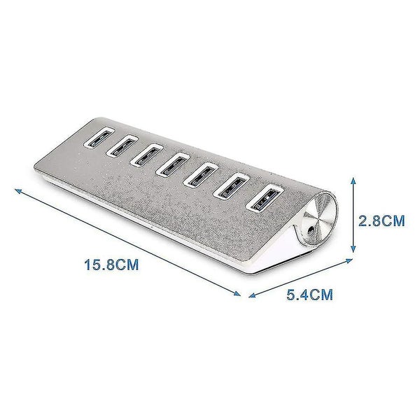 Hub 7 Ports Usb 3.0 High-speed Usb Hub - Triangle Aluminum Alloy Seven Ports D Carousel 4