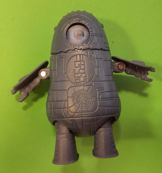 Monsters vs Aliens toy, Robot (McDonalds 2009, DreamWorks) Carousel 1
