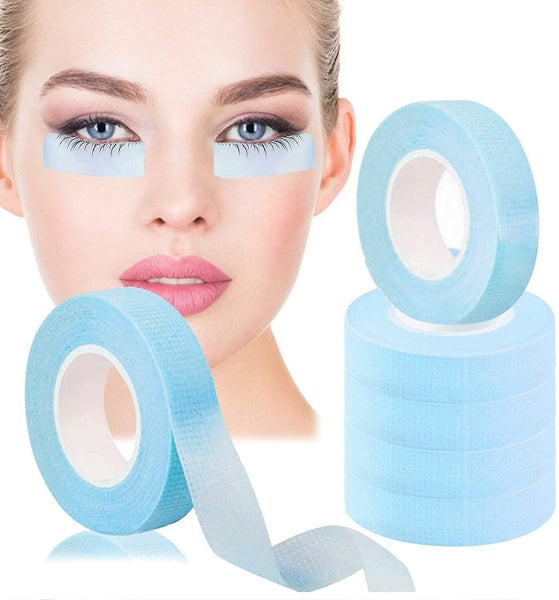 5rolls Lash Tape For Eyelash Extension Breathable Micropore Fabric Non-woven Fab Carousel 1