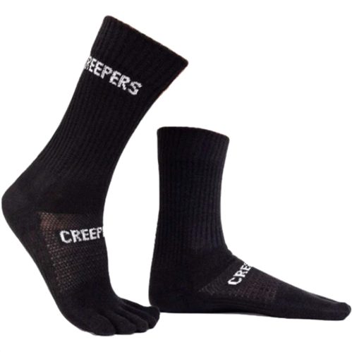CREEPERS CREW MERINO TOE SOCKS 2.0 BLACK MEDIUM Carousel 1