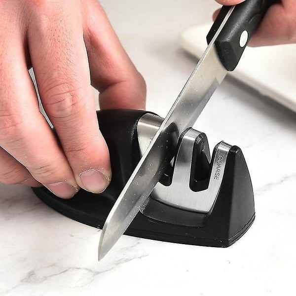 Professional 2-in-1 Manual Kitchen Knife Sharpener Carousel 2