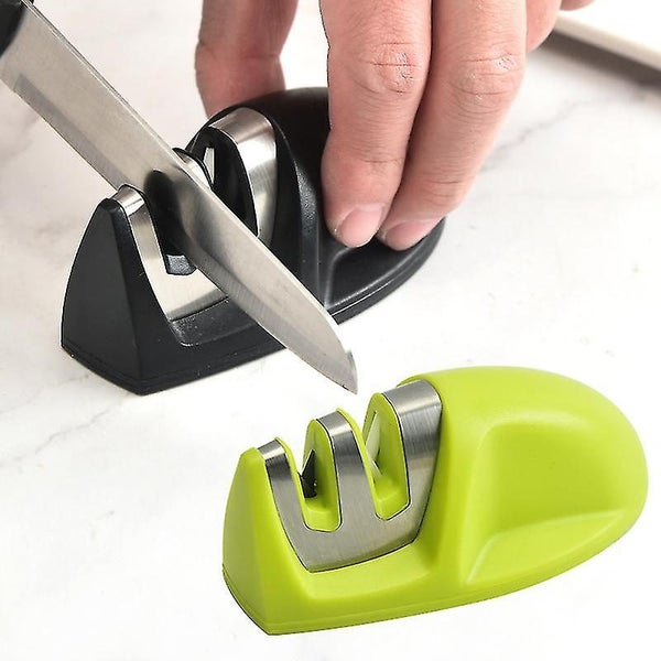 Professional 2-in-1 Manual Kitchen Knife Sharpener Carousel 3