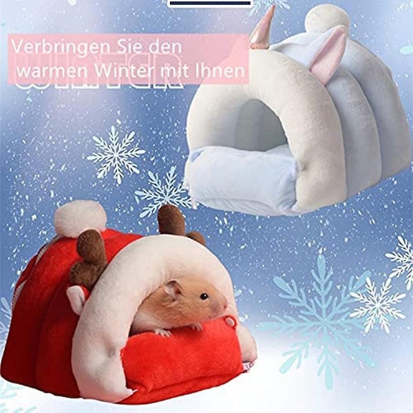 Warm Indian Pig House Small Animal Bed Small Animal Nest Warm Hamster Hole Carousel 5