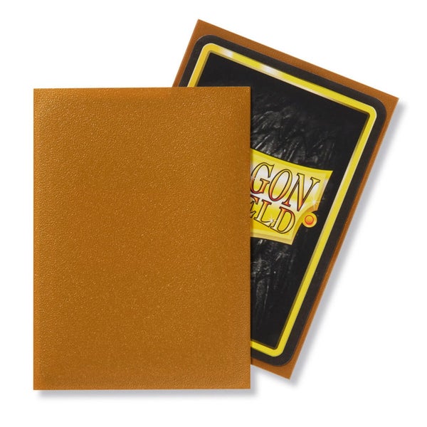 Dragon Shield Sleeves - Gold Matte - 100 Pack Carousel 1