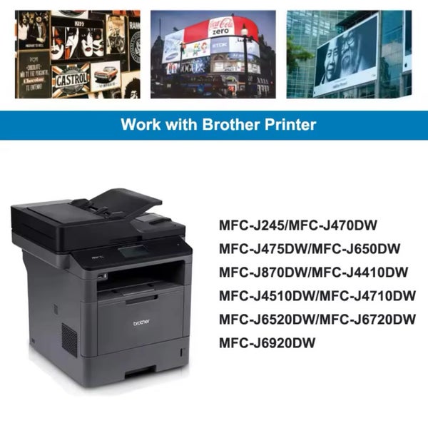 Ink Cartridges for Brother LC133 LC131 LC135 Carousel 4