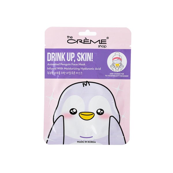 The Creme Shop Drink Up, Skin Penguin Single Sheet Mask Carousel 1