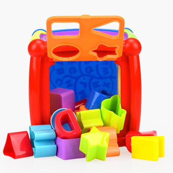 Building Blocks 6-in-1 Baby Learning Toys Play Set With Sound Baby Activity Carousel 5
