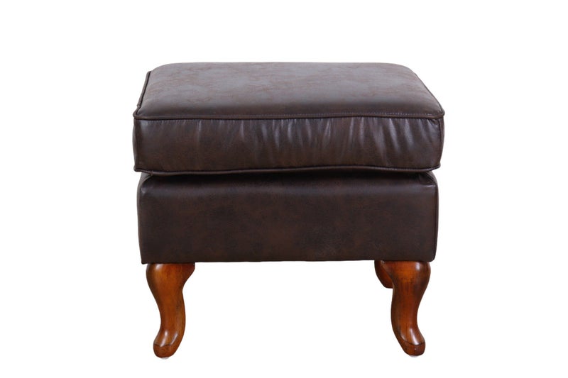 TNC Ottoman, Dark Brown Carousel 2