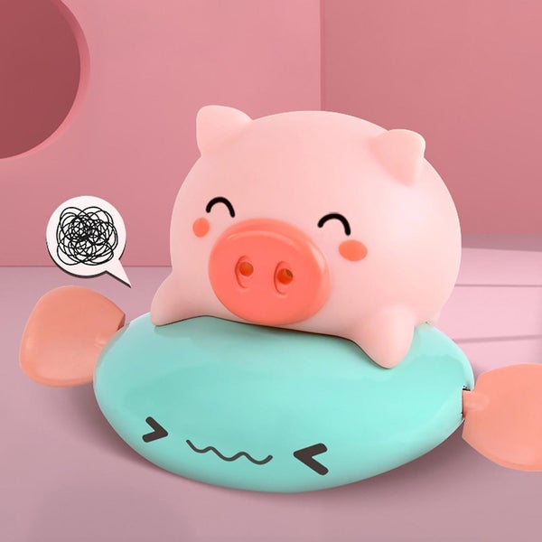 Baby Bath Toys For Toddlers Cute Swimming Turtle Dolphin Bathtub Bath Toy For Carousel 5