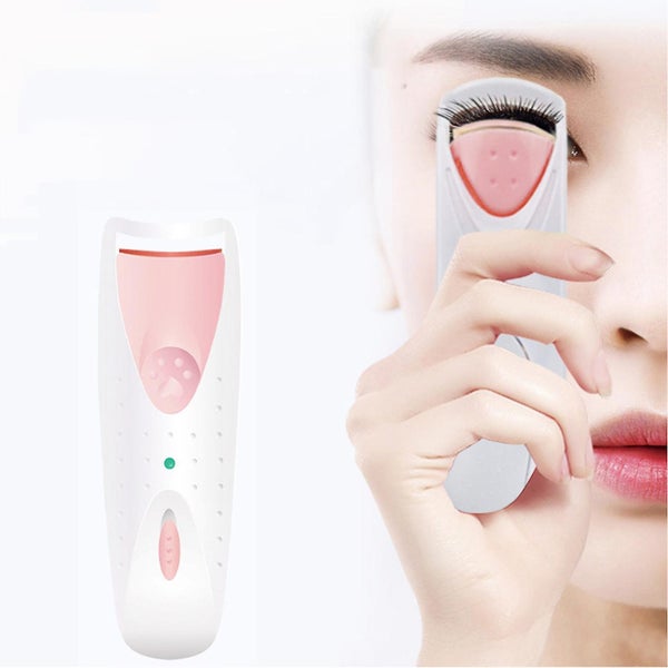 Heated Eyelash Curlers Fast Heating Electric Makeup Tools For Women Eyelash Pe Carousel 2