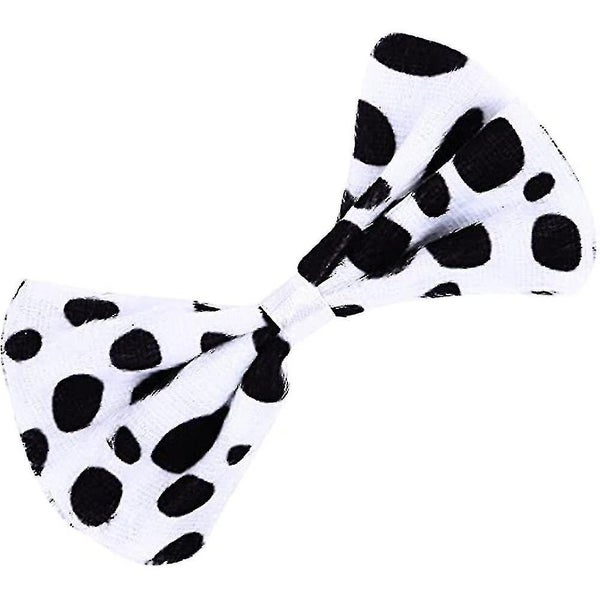 Kids Dalmatian Dog Costume Set Performance Accessories Dog Ears Headband Bowti Carousel 2