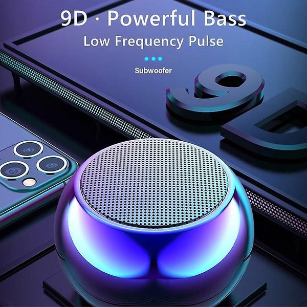 Mini Bluetooth Speaker 5.0 Wireless Speaker Subwoofer Outdoor Sports Bluetooth Carousel 2