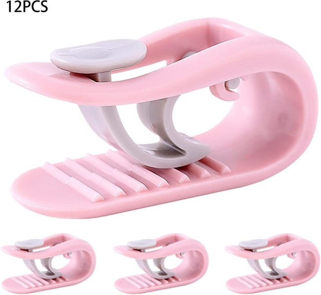 Quilt Clips, 12 Pieces High Elasticity Quilt Clips Plastic Bed Sheet Quilt Clips Carousel 2