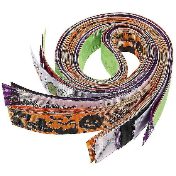 13pcs Halloween Ribbons for Crafting Spooky Decorations - Add a Festive Touch to Carousel 3