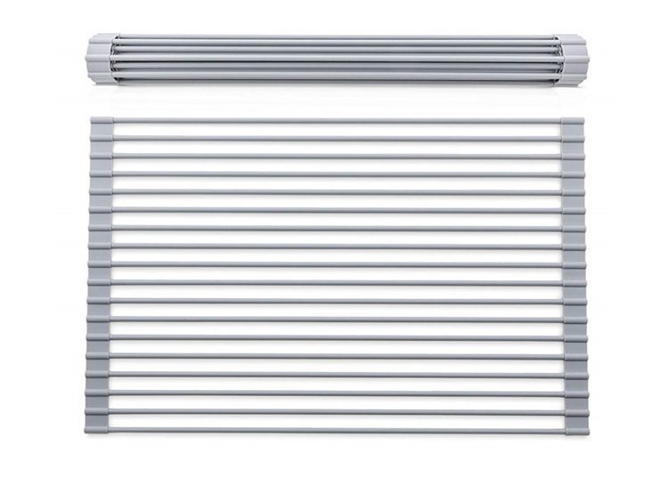 43 x 30cm Folding Drain Rack Silicone Kitchen Rack Sink Rack Meal Rack Dish Carousel 2