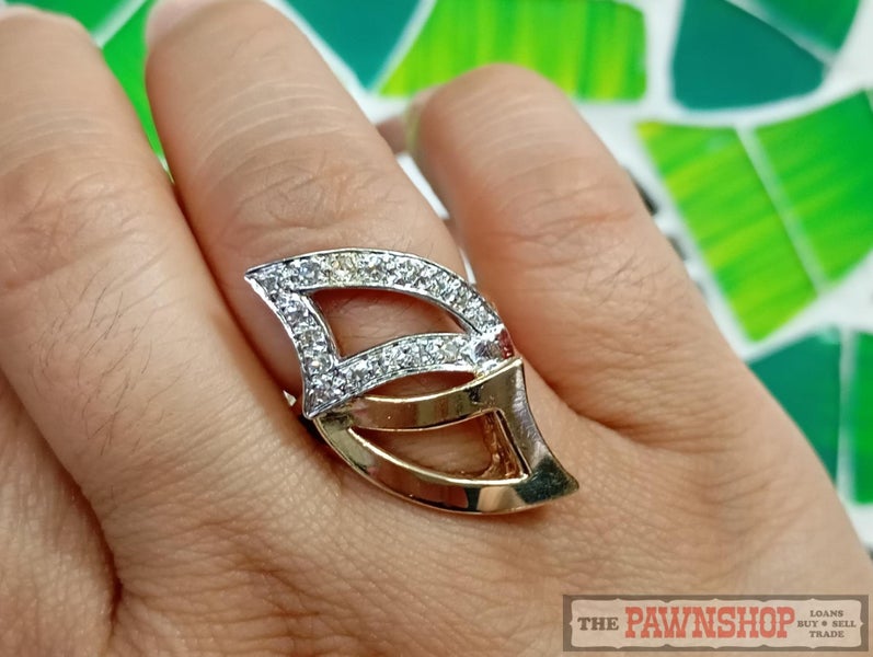 Handmade 14ct Yellow Gold 0.25ct TDW Diamond Dress Ring $5,90062863231401347111