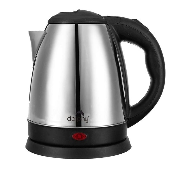Dolphy Automatic 360o Single Touch Lid Locking Electric Kettle 1.2L - Silver Carousel 7