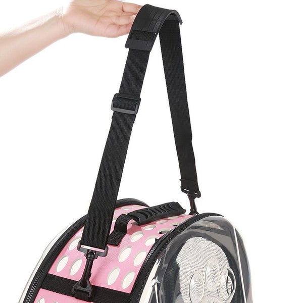Pet Carrier Bag Portable Clear Cat Dog Comfort Tote Travel Bag Carousel 2