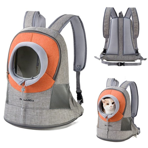 Cat Carrier Bag spot teddy travel backpack breathable portable bag dog bag M Carousel 1