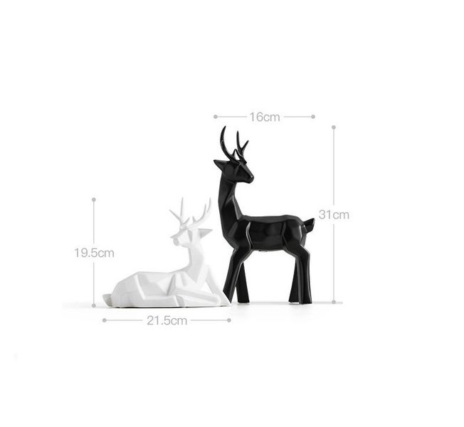 Handmade Ceramics Deer Set Carousel 5