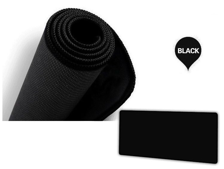 80 x 30cm Mouse Pad Black Carousel 1