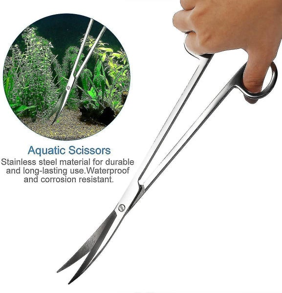 5 In 1 Stainless Steel Aquarium Aquascaping Kit Aquarium Tank Aquatic Plant To Carousel 2