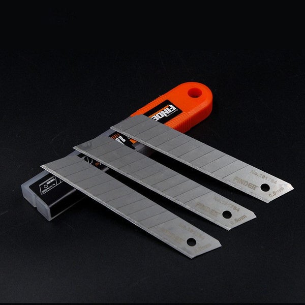 10PCS 18mm SK5 Blade Cutting Knife Blade Paper Art knife Blade Carousel 5