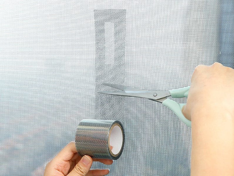 Screen Window Repair Stickers, Screen Window Door Repair Mesh Tape, Window Scree Carousel 1